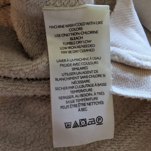 We the Free Beigey White Ombre Zuma Hoodie Sweater size Small - Picture 16 of 16